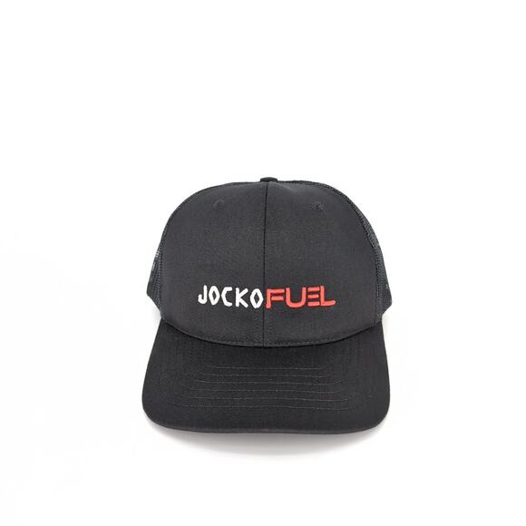 Jocko Fuel Black Logo Snapback Unisex Baseball Cap Mesh Trucker's Hat - New - Picture 5 of 13